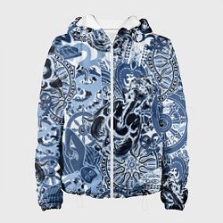 Женская куртка Колеса сансары Будда и голова слона