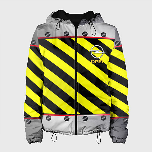 Женская куртка Opel линии / 3D-Черный – фото 1