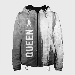 Женская куртка Queen - grey gradient по-вертикали
