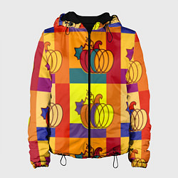 Женская куртка Тыква разноцветная
