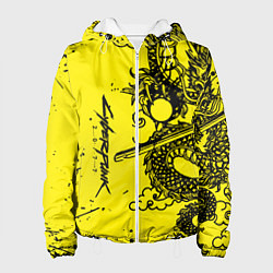 Женская куртка Syberpunk dragon tatoo