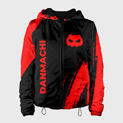 Женская куртка DanMachi - red gradient вертикально