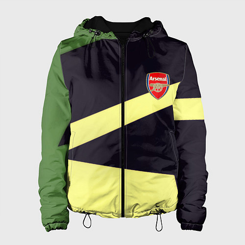 Женская куртка Arsenal geometry / 3D-Черный – фото 1