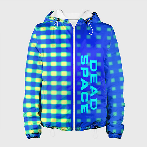 Женская куртка Dead space текстура айзека / 3D-Белый – фото 1