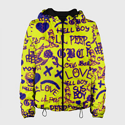 Женская куртка Lil peep rap pattern