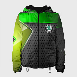 Женская куртка Skoda metal auto