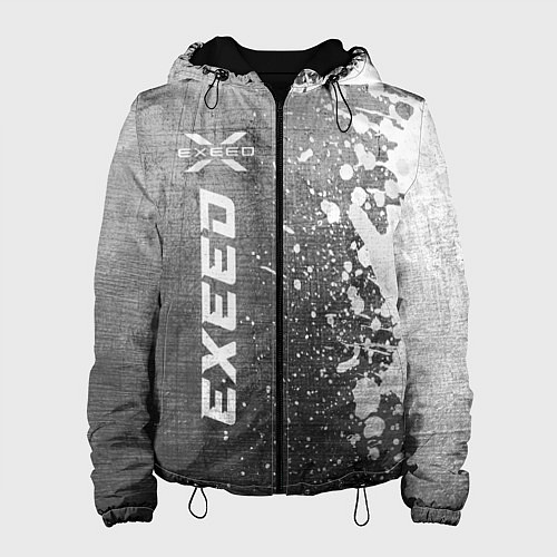 Женская куртка Exeed - grey gradient по-вертикали / 3D-Черный – фото 1