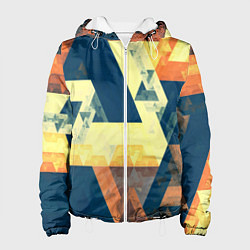 Женская куртка Абстрактные треугольники