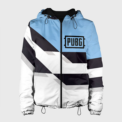 Женская куртка PUBG geometry steel / 3D-Черный – фото 1