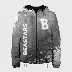 Женская куртка Beastars - grey gradient вертикально