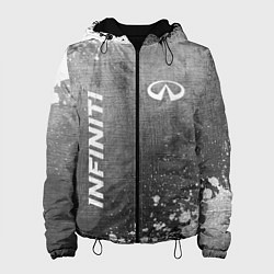 Женская куртка Infiniti - grey gradient вертикально