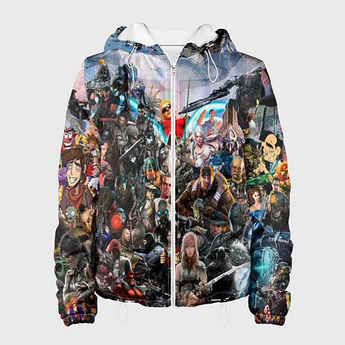 Женская куртка Коллекция мастера игры / 3D-Белый – фото 1