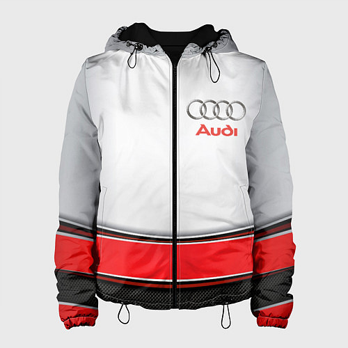 Женская куртка AUDI auto car / 3D-Черный – фото 1