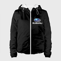 Женская куртка Subaru logo auto