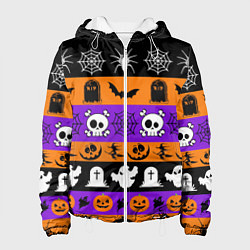 Женская куртка Монстры на хэллоуин