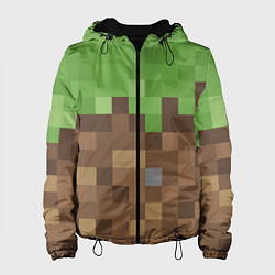 Женская куртка Earth - Minecraft