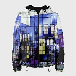 Женская куртка Городской пейзаж