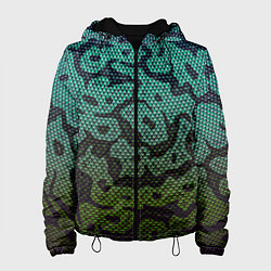 Женская куртка Змеиный камуфляж