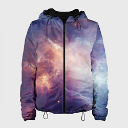 Женская куртка Туманности космоса