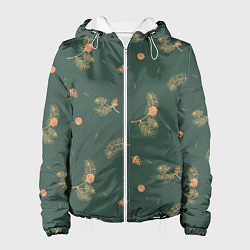 Женская куртка Сосновые ветки и шишки