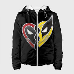 Женская куртка Deadpool and Wolverine best friends