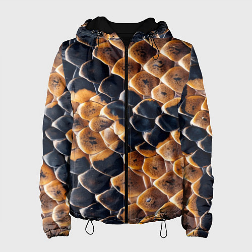 Женская куртка Змеиный талисман / 3D-Черный – фото 1