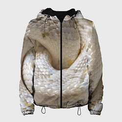 Куртка с капюшоном женская Мой удав, цвет: 3D-черный