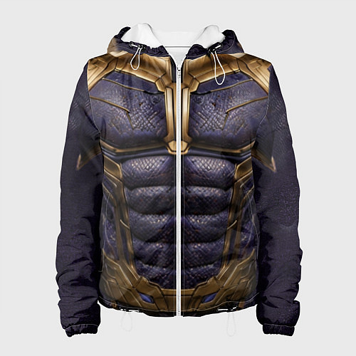 Женская куртка Костюм Таноса из мстителей / 3D-Белый – фото 1