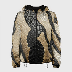 Женская куртка В коже рептилии