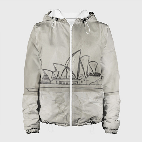 Женская куртка Сидней / 3D-Белый – фото 1