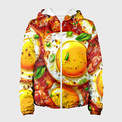 Женская куртка Яичница с беконом