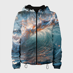 Женская куртка Волна и блики солнца