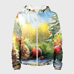 Женская куртка Солнечный новый год