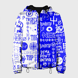 Женская куртка Twenty one pilots лого