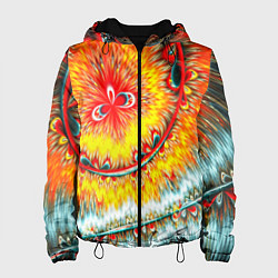 Женская куртка Оптические краски текстура