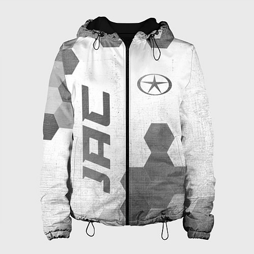 Женская куртка JAC - white gradient вертикально / 3D-Черный – фото 1