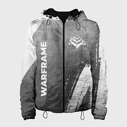 Женская куртка Warframe - grey gradient вертикально