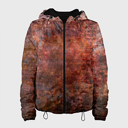 Женская куртка Абстракция - rusty wall