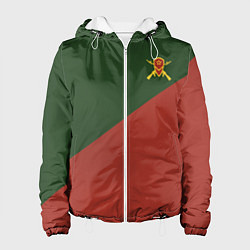 Женская куртка Мотострелковые войска: герб со щитом