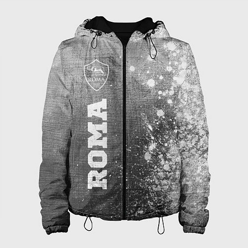 Женская куртка Roma - grey gradient по-вертикали / 3D-Черный – фото 1