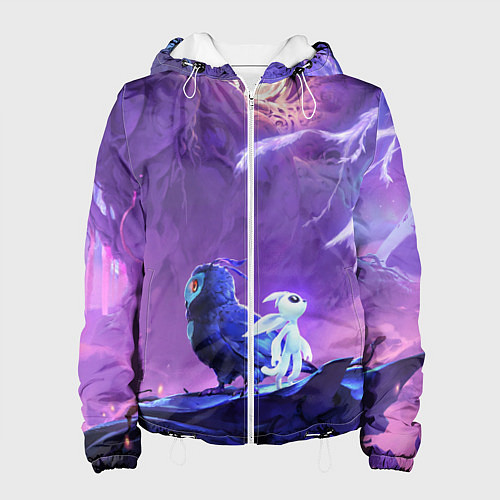 Женская куртка Ori and the Will of the Wisps / 3D-Белый – фото 1