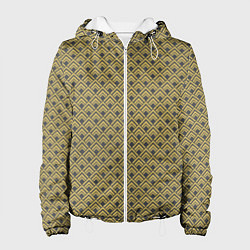 Женская куртка Геометричный узор - ромбы