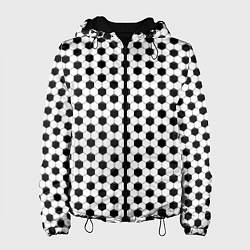 Женская куртка Текстура футбольного мяча