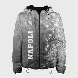 Куртка с капюшоном женская Napoli - grey gradient по-вертикали, цвет: 3D-черный