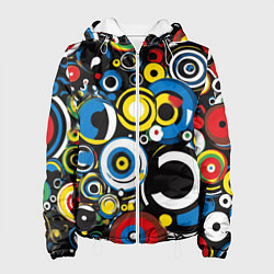 Женская куртка Абстракция геометрическая