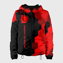 Женская куртка League of Legends - red gradient по-вертикали