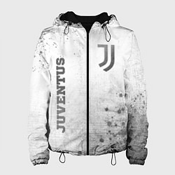Женская куртка Juventus - white gradient вертикально