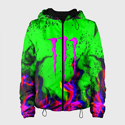 Женская куртка Monster Energy flame