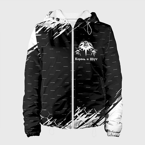 Женская куртка Король и шут краски броня / 3D-Белый – фото 1