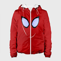 Женская куртка Человек паук глаза питера